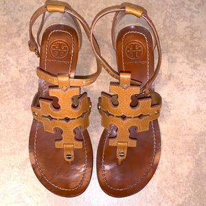 Brown Tory Burch sandals